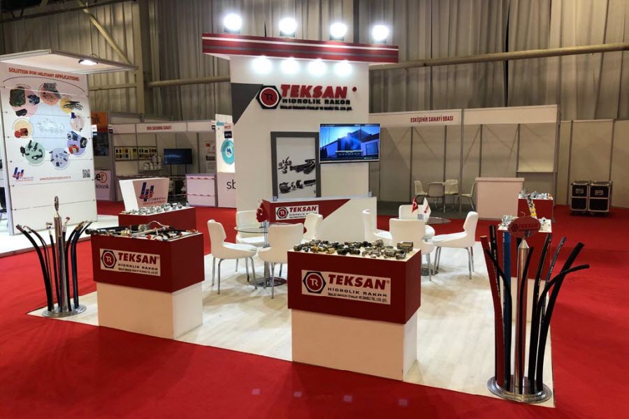 IDEF-19 Fuarı Teksan standı